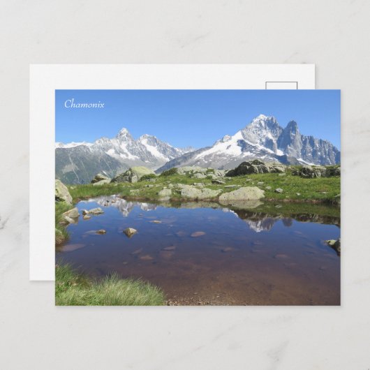 Carte Postale Chamonix Alpes (Devant / Derrière)