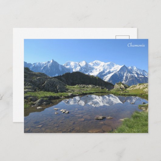 Carte Postale Chamonix Alpes (Devant / Derrière)