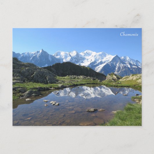 Carte Postale Chamonix Alpes (Devant)