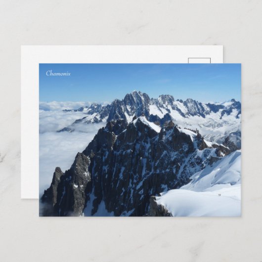 Carte Postale Chamonix Alpes (Devant / Derrière)