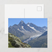 Carte Postale Chamonix des Alpes françaises (Devant / Derrière)