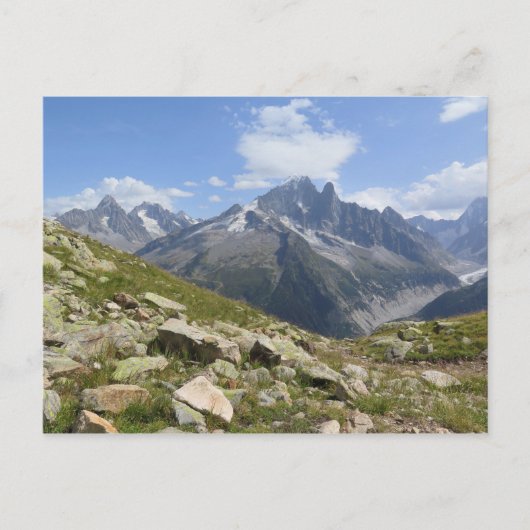 Carte Postale Chamonix des Alpes françaises (Devant)