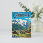 Carte Postale Chamonix France (Debout devant)