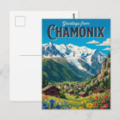 Carte Postale Chamonix France (Devant / Derrière)