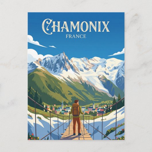 CARTE POSTALE CHAMONIX FRANCE (Devant)