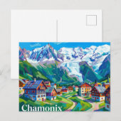 Carte Postale Chamonix France (Devant / Derrière)