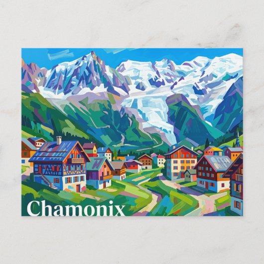 Carte Postale Chamonix France (Devant)