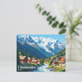 Carte Postale Chamonix France (Debout devant)