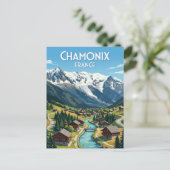 Carte Postale Chamonix France (Debout devant)
