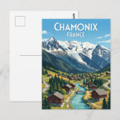 Carte Postale Chamonix France (Devant / Derrière)