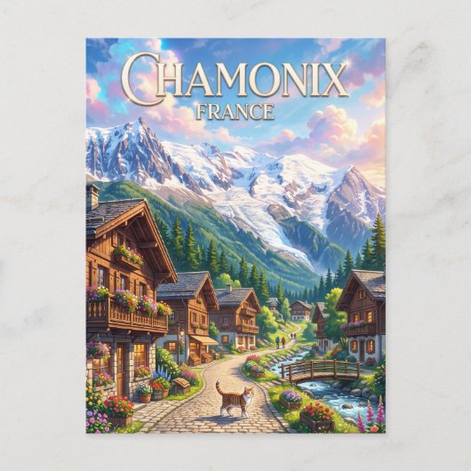 Carte Postale Chamonix France (Devant)