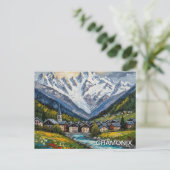 Carte Postale Chamonix France Mont Blanc (Debout devant)