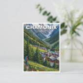 Carte Postale Chamonix France Mont Blanc (Debout devant)