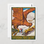 Carte Postale Chamonix France voyage vintage (Devant / Derrière)