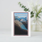 Carte Postale Chamonix - Glacier des Bossons (Debout devant)