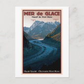 Carte Postale Chamonix - Mer de Glace (Devant)