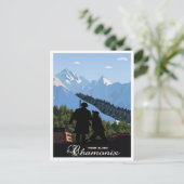 Carte Postale Chamonix, Mont Blanc, (Debout devant)