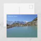 Carte postale Chamonix Mont Blanc Alpes françaises (Devant / Derrière)