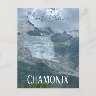 Carte Postale Chamonix, Mont Blanc, Alpes françaises, été
