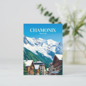 Carte Postale Chamonix-Mont-Blanc France (Debout devant)