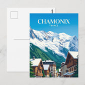 Carte Postale Chamonix-Mont-Blanc France (Devant / Derrière)