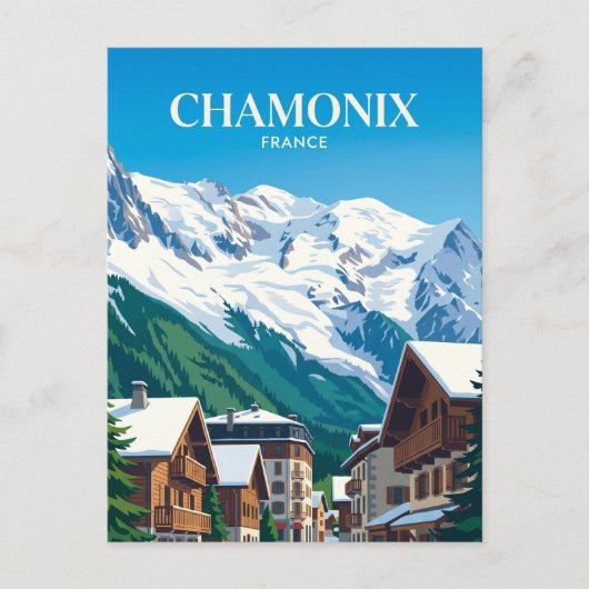 Carte Postale Chamonix-Mont-Blanc France (Devant)