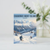 Carte Postale Chamonix-Mont-Blanc France (Debout devant)