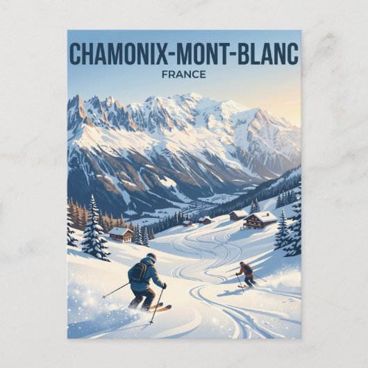 Carte Postale Chamonix-Mont-Blanc France (Devant)