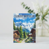 Carte Postale Chamonix-Mont-Blanc France (Debout devant)
