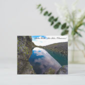 Carte Postale Chamonix, Mont Blanc - Lac Bleu, France (Debout devant)