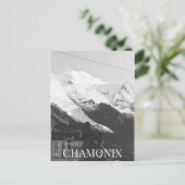 Carte Postale Chamonix Station de ski Mont Blanc Statue France B (Debout devant)