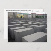 Carte Postale champ commémoratif berlin (Devant / Derrière)