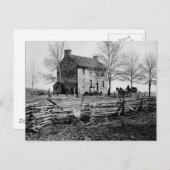 Carte Postale Champ de bataille de Manassas Première bataille PD (Devant / Derrière)
