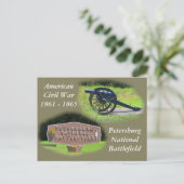 Carte Postale Champ de bataille national de Petersberg (Debout devant)