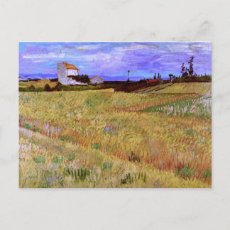 Carte Postale Champ de blé (F564) Van Gogh Fine Art