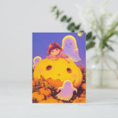 Carte Postale Champ de citrouilles (Debout devant)