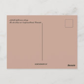 Carte Postale Champ de fleurs le long du rivage Terre-Neuve (Dos)