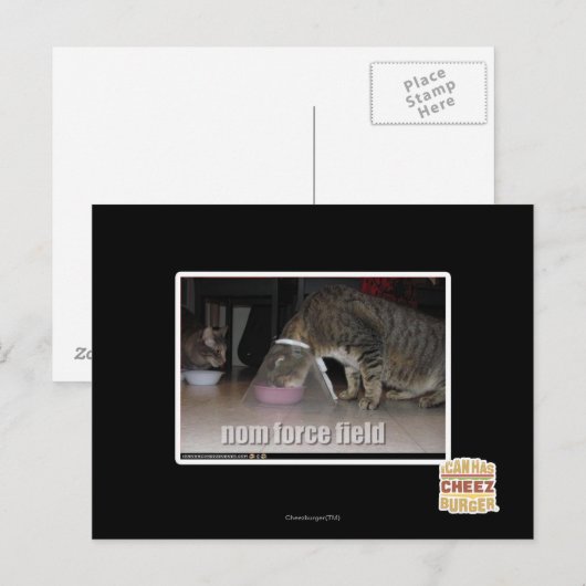 Carte Postale champ de nom force (Devant / Derrière)