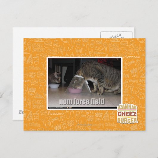 Carte Postale champ de nom force (Devant / Derrière)