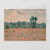 Carte Postale Champ de pavot - Claude Monet (Devant)