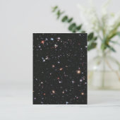 Carte Postale Champ de télescope spatial Hubble Galaxies (Debout devant)