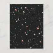 Carte Postale Champ de télescope spatial Hubble Galaxies (Devant)