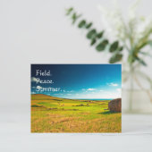 Carte Postale Champ d'été (Debout devant)