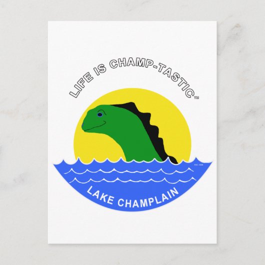 Carte Postale Champ est partout (Devant)