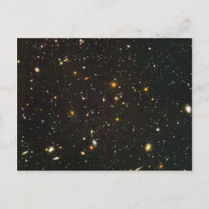 Carte Postale Champ Hubble ultra profond