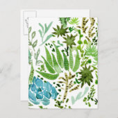 Carte Postale Champ I Succulent (Devant / Derrière)
