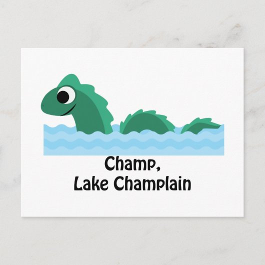 Carte Postale Champ, lac Champlain (Devant)