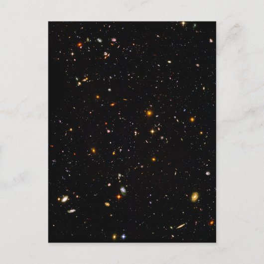 Carte Postale Champ ultra profond de Hubble (Devant)