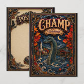 Carte Postale Champ Vermont Popcut Légendes (Devant / Derrière)