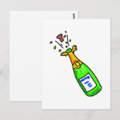 Carte Postale champagne (Devant / Derrière)